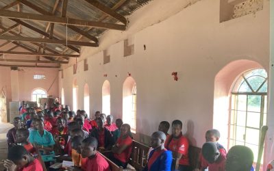 50% of the teenagers accepted Jesus as Saviour at an impromptu teaching of otLIVE in Uganda